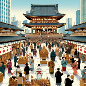 正月の東京観光：初詣・和風イベントを体験！