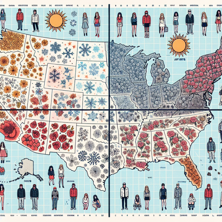 アメリカの時差・気候・服装の選び方まとめ【季節別対応】 アメリカの時差・気候・服装の選び方まとめ【季節別対応】