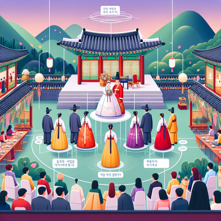 伝統婚礼ショー見学のツボ—韓服の色と儀式の意味を知ろう 伝統婚礼ショー見学のツボ—韓服の色と儀式の意味を知ろう