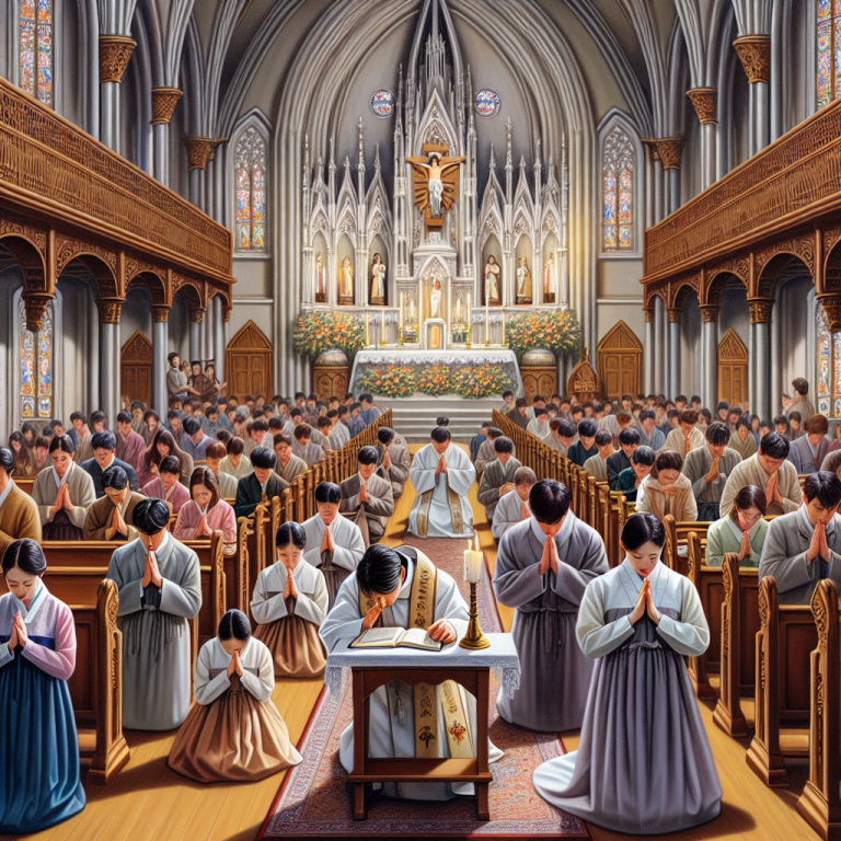 韓国カトリック聖堂巡礼—ミサ参加時の服装と礼拝作法 韓国カトリック聖堂巡礼—ミサ参加時の服装と礼拝作法