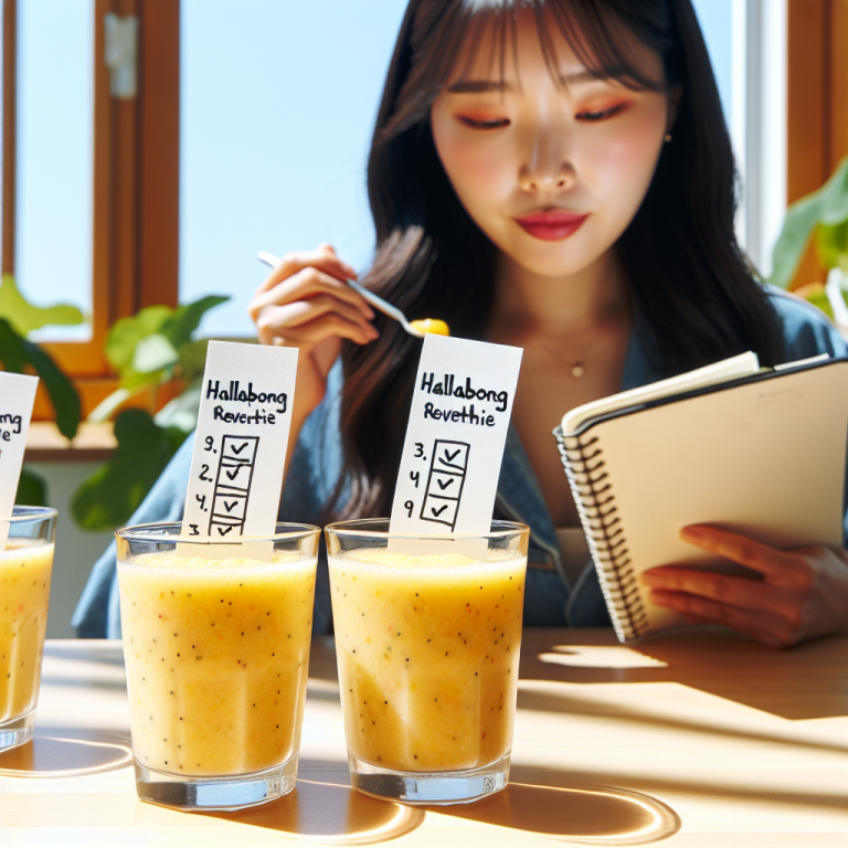 ハルラボン（済州かんきつ）スムージー飲み比べレビュー