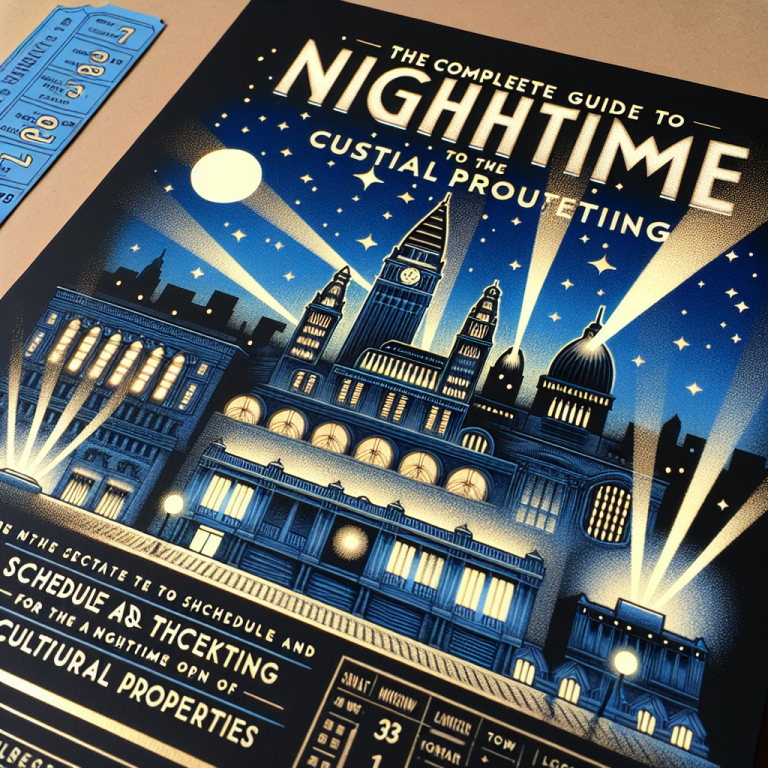 文化財夜間特別開放の日程とチケット取扱完全ガイド