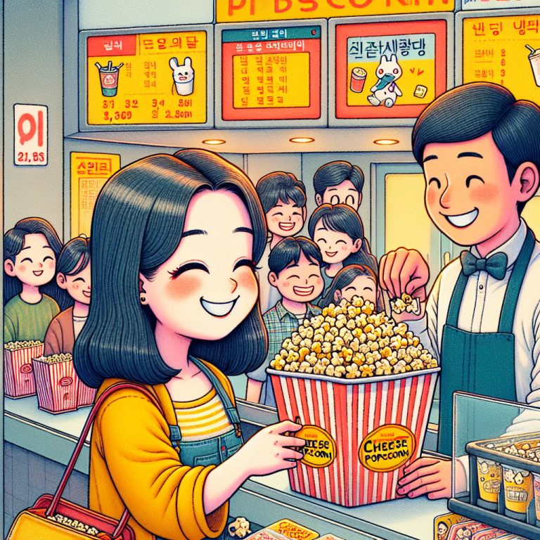 映画館で味わう韓国独自の「チーズポップコーン」カルチャー