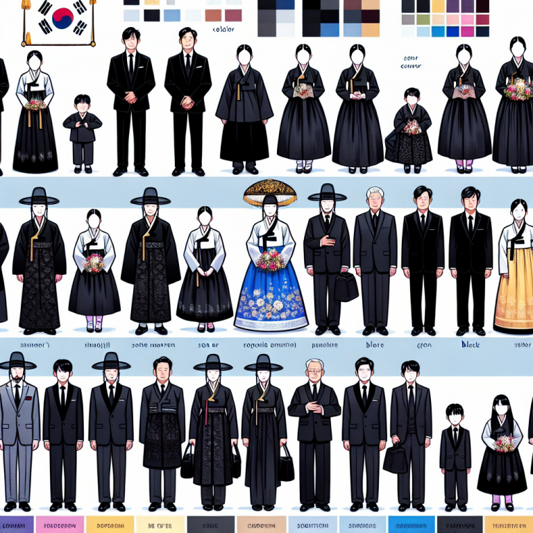 韓国の喪服事情—黒ではない？弔問時の礼服ガイド