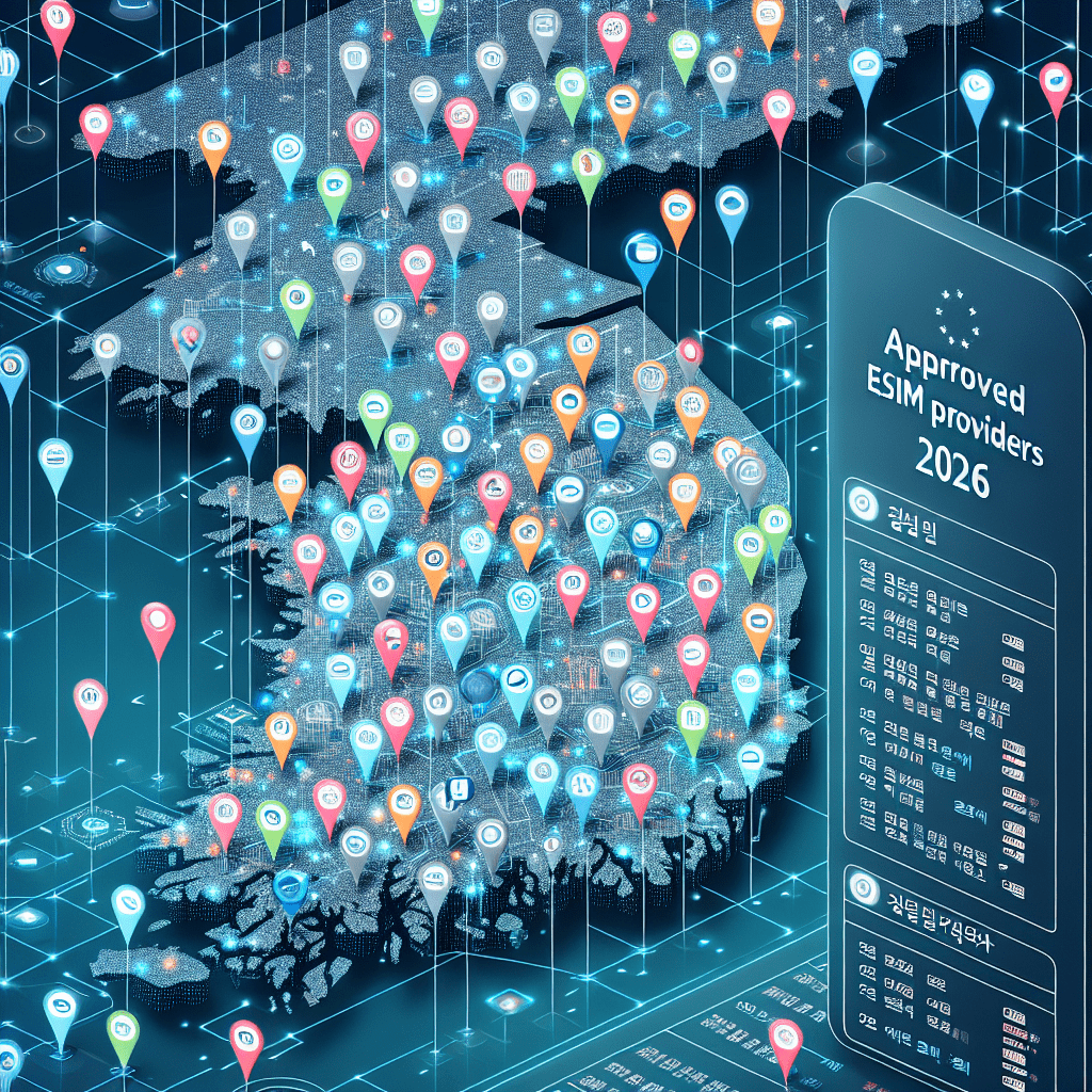 Approved eSIM Providers in Korea for 2026