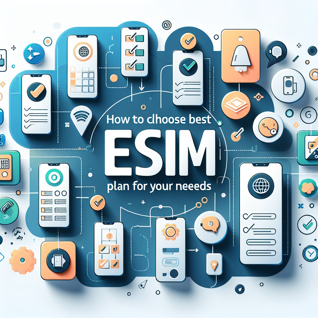 - How to Choose the Best eSIM Plan for Your Needs