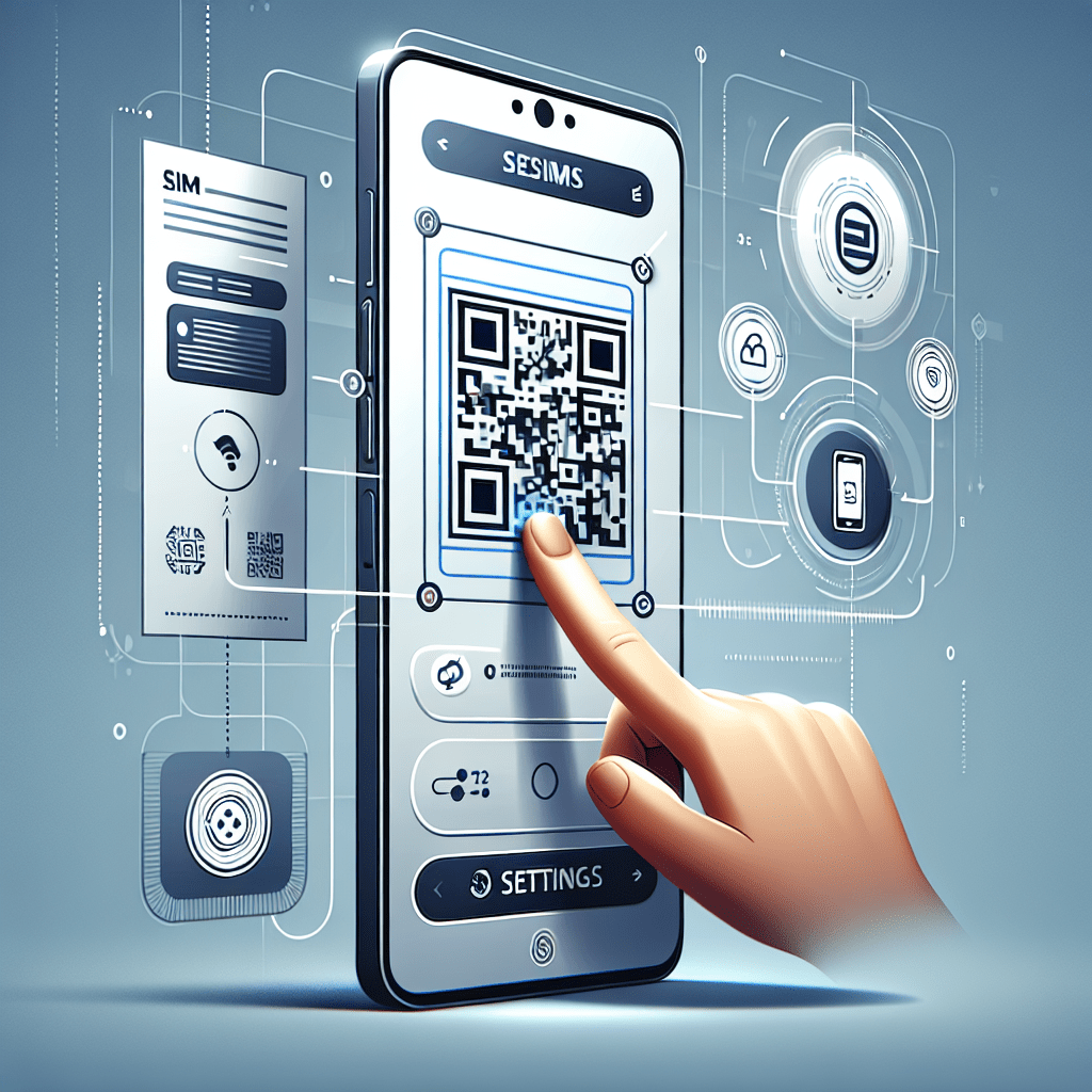 Setting Up Your eSIM with a QR Code