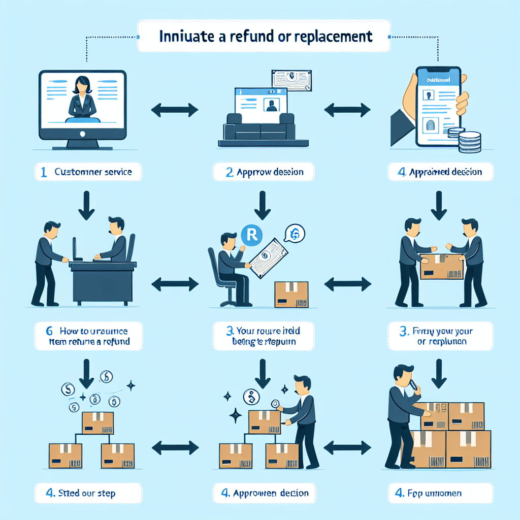 - Steps to Initiate a Refund or Replacement