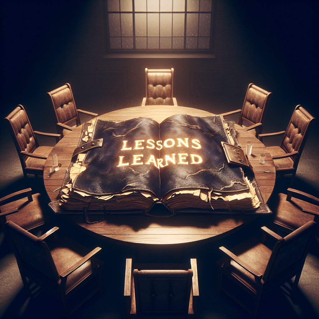 Lessons Learned from the Incident