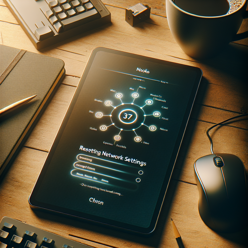 Resetting Network Settings