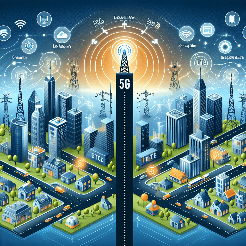 - Comparing 5G and LTE: Features and Benefits