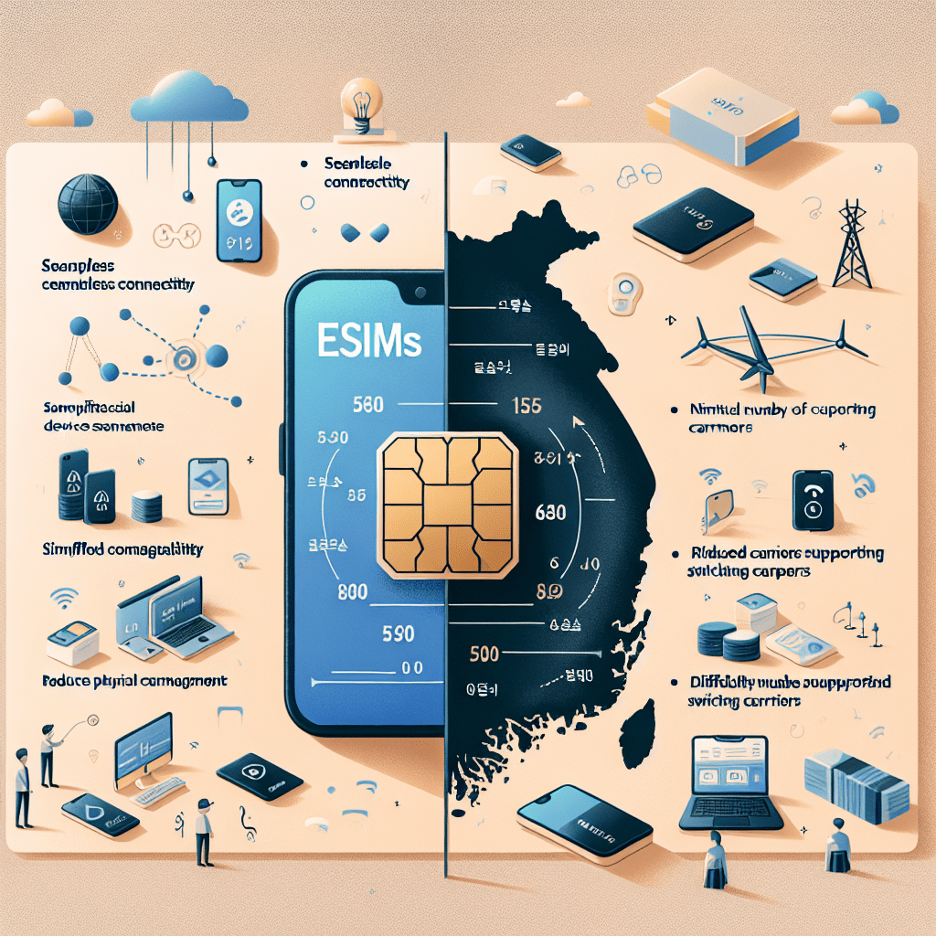 Pros and Cons of Using eSIMs in Korea