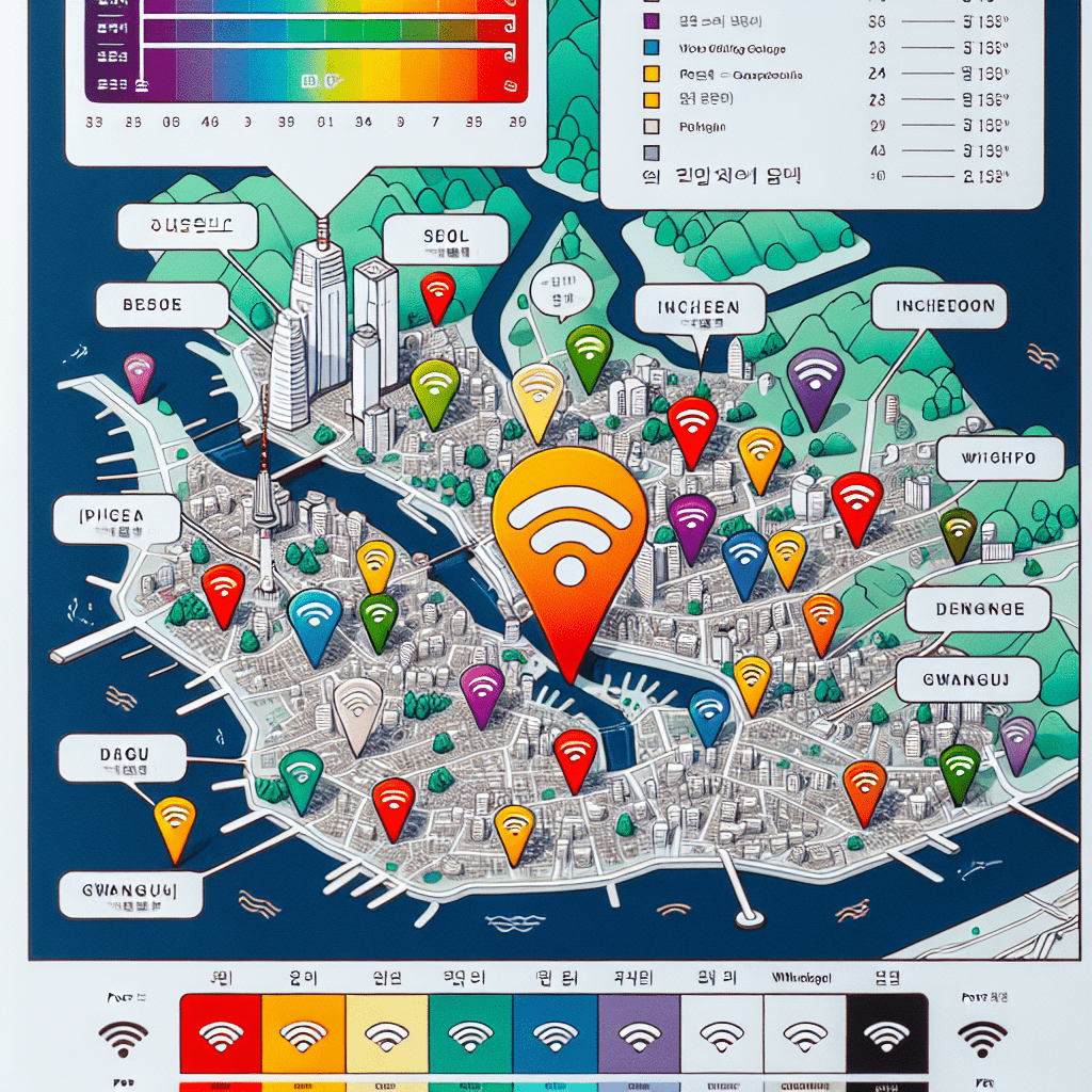 - Top Free Wi-Fi Spots in Major Korean Cities