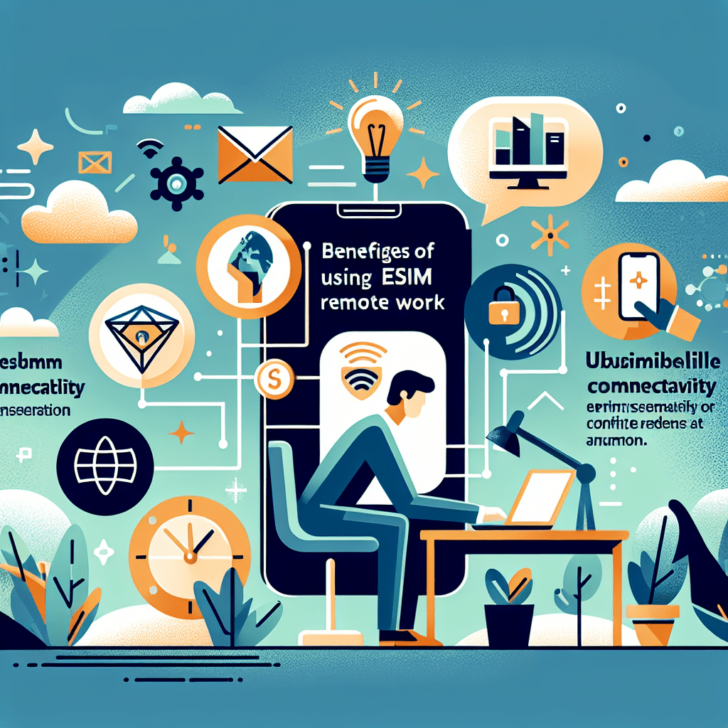 - Benefits of Using eSIM for Remote Work