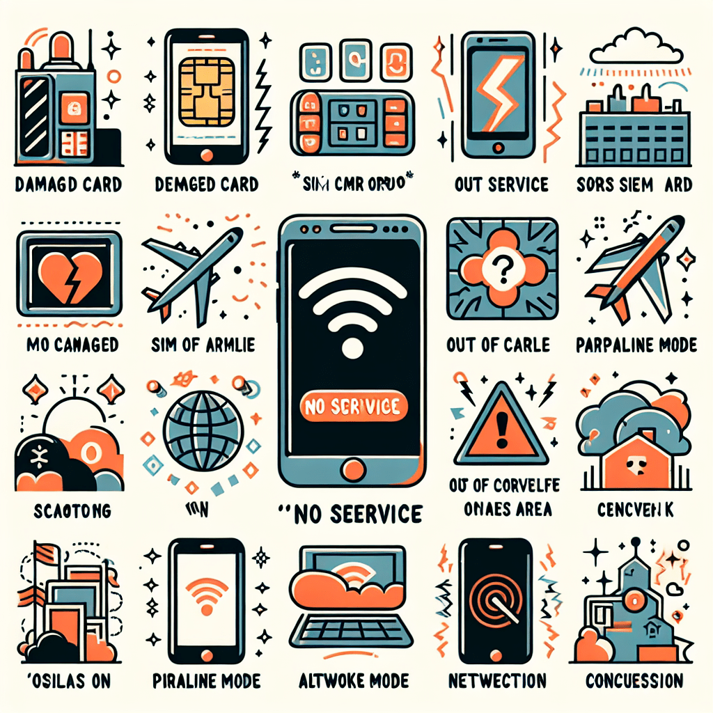 - Common Causes of “No Service” Issues