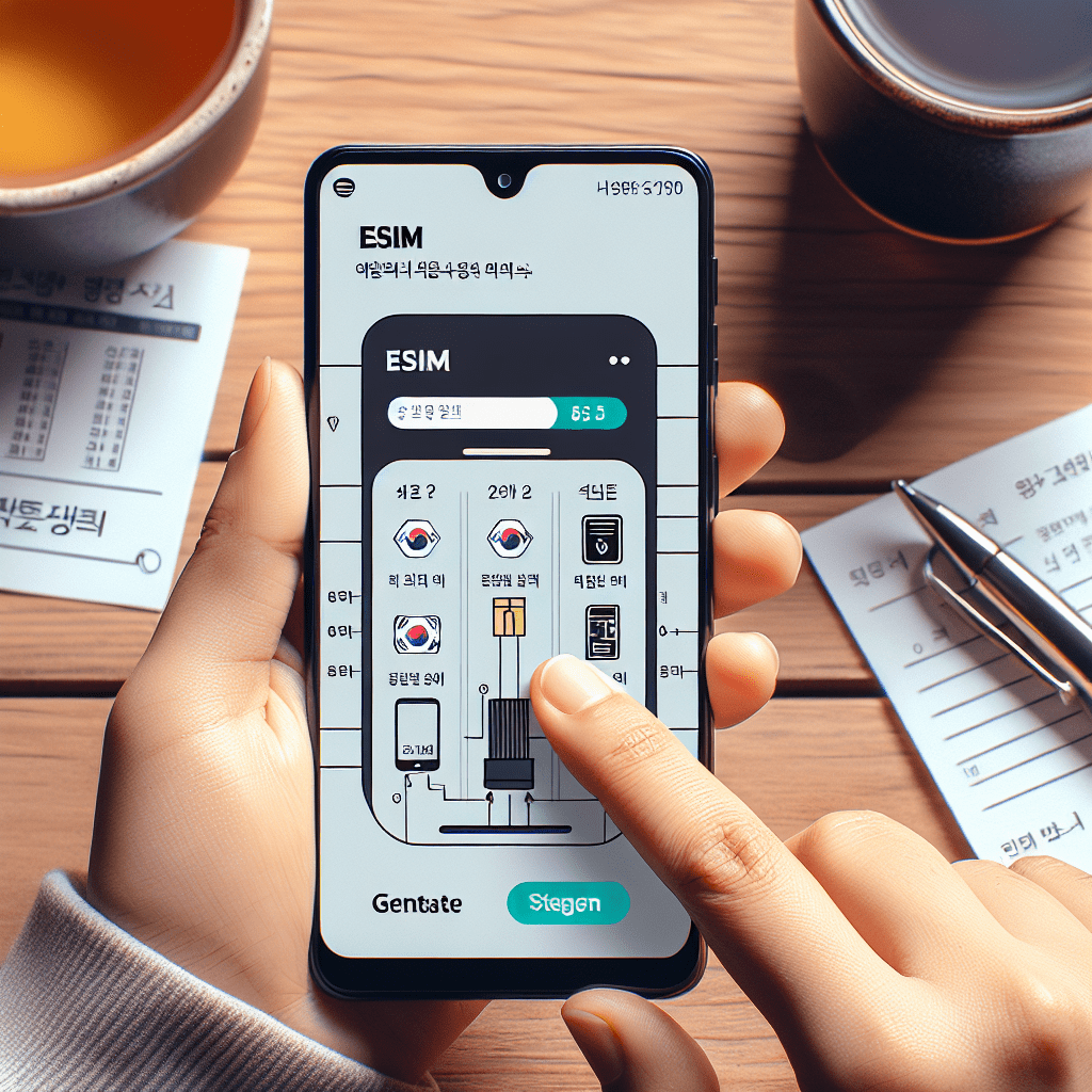 Setting Up a Korean eSIM on Android