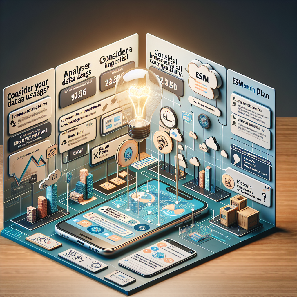 - Tips for Choosing the Right eSIM Plan