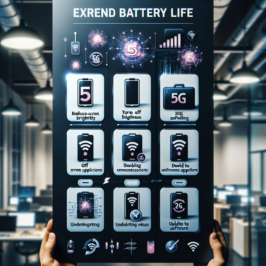 - Tips to Extend Battery Life While Using 5G