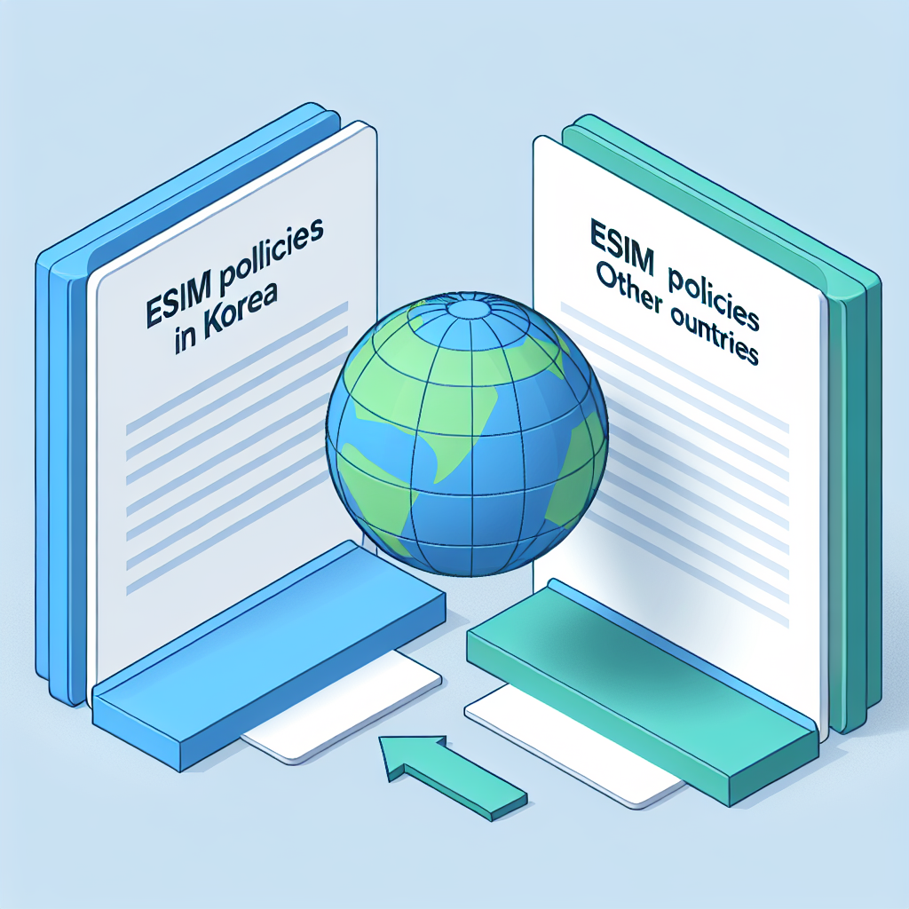 Comparing eSIM Policies: Korea vs. Other Countries
