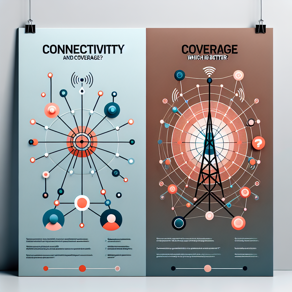 - Connectivity and Coverage: Which is Better?