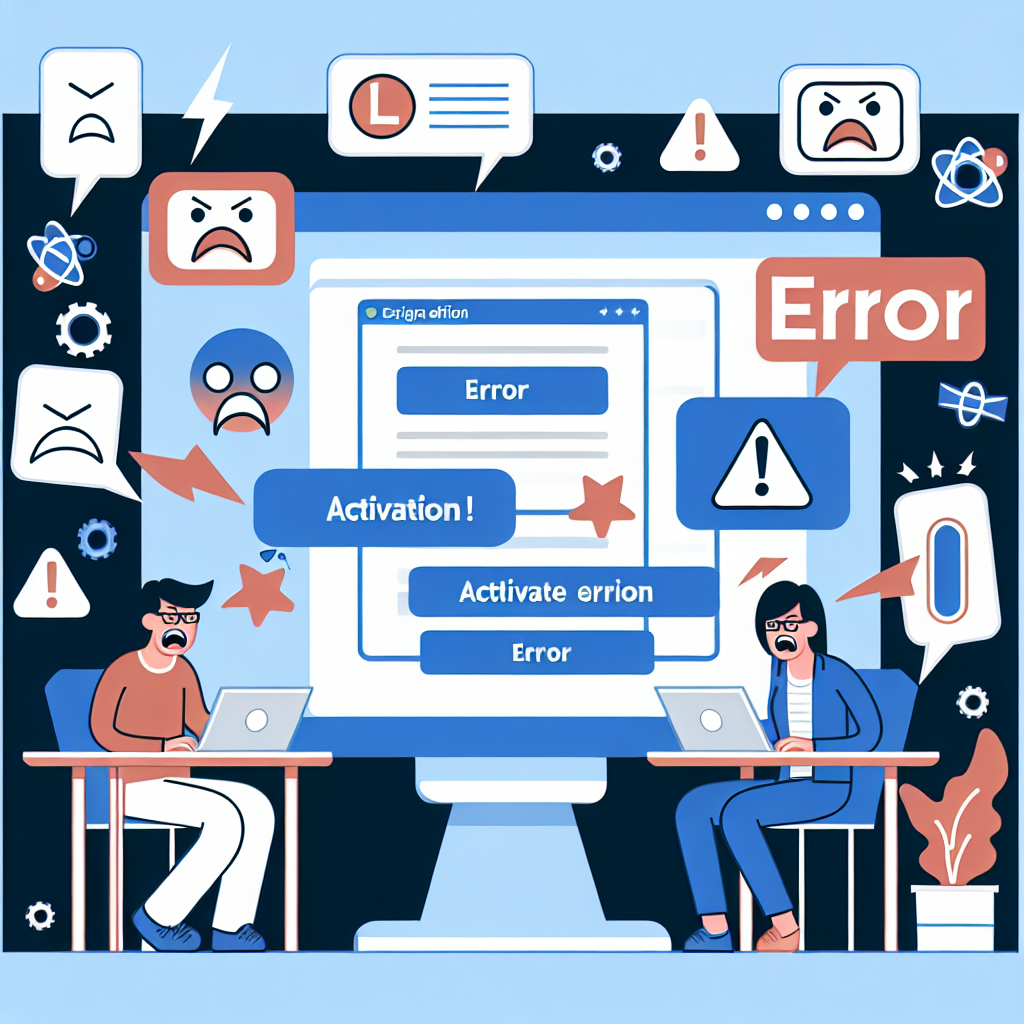 - Impact of Activation Errors on Users