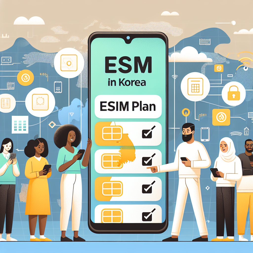 How to Choose the Best eSIM Plan for Your Needs in Korea