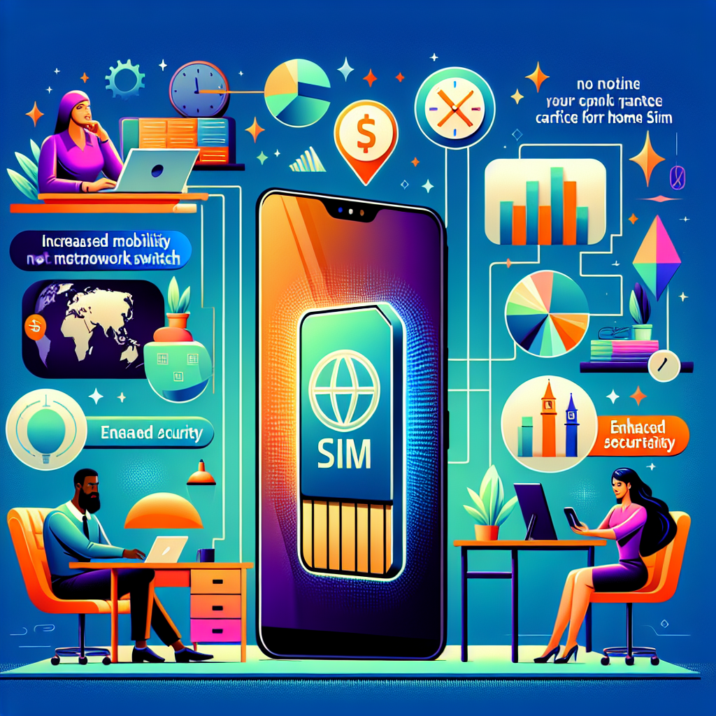 Advantages of Using eSIM for Remote Work