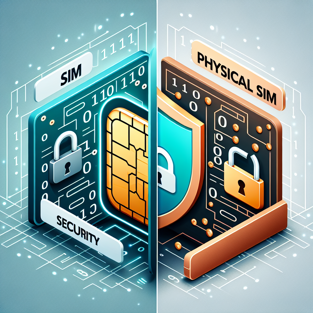 Security Considerations for eSIM and Physical SIM