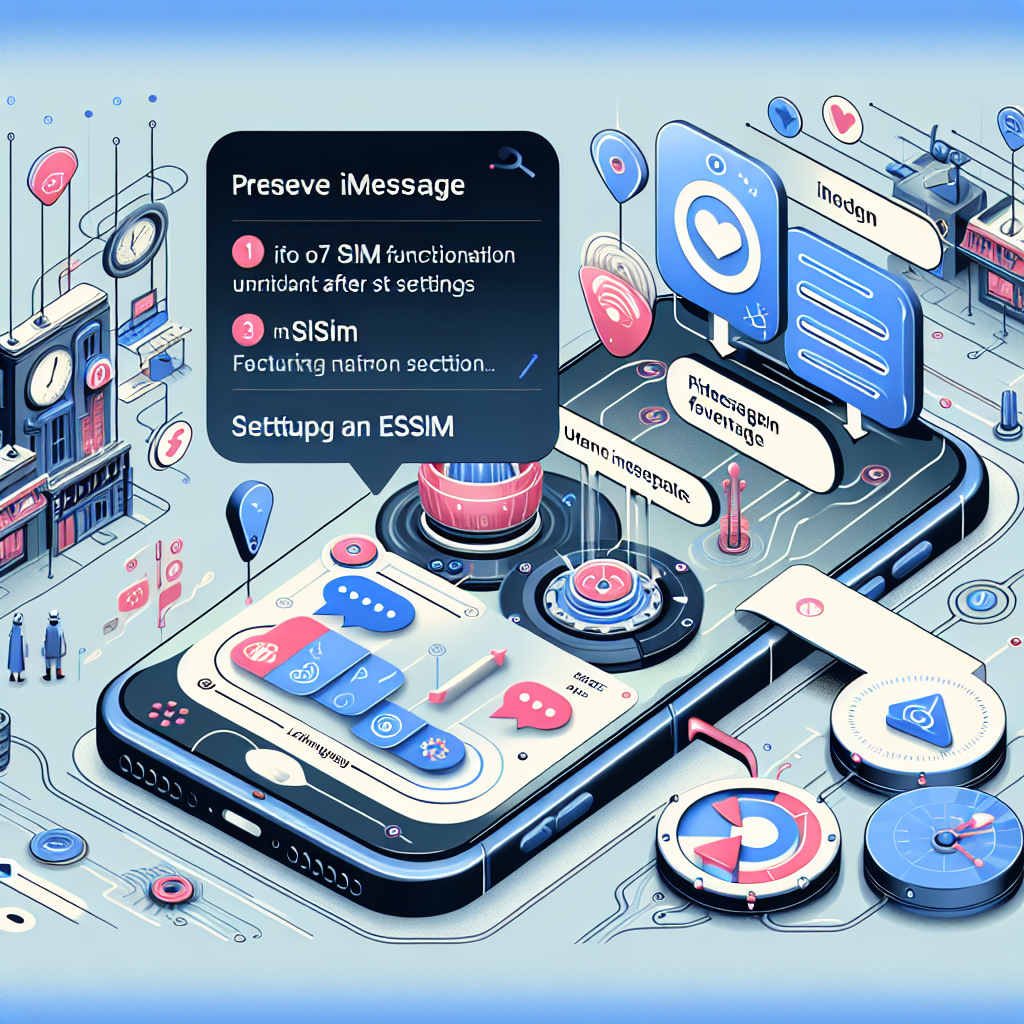 - Ensuring iMessage Stays Active After eSIM Setup