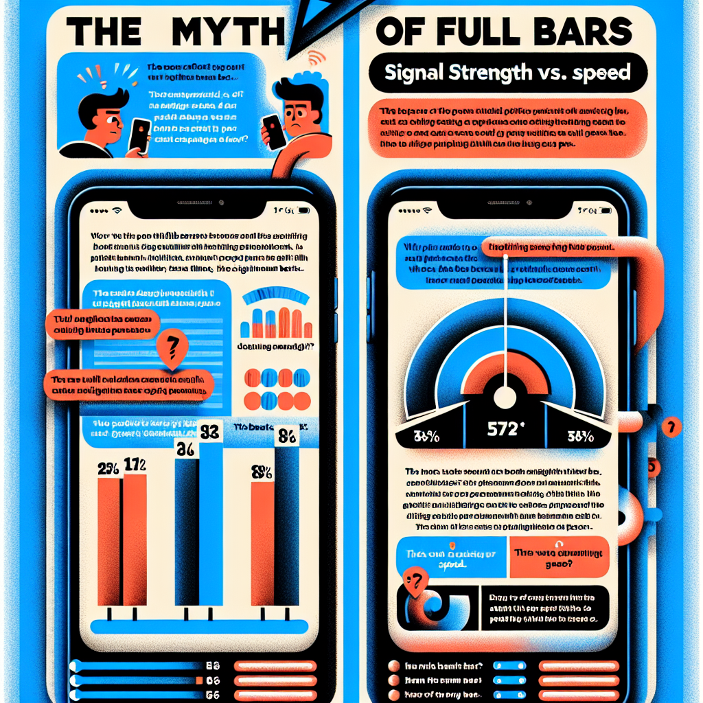 - The Myth of Full Bars: Signal Strength vs. Speed
