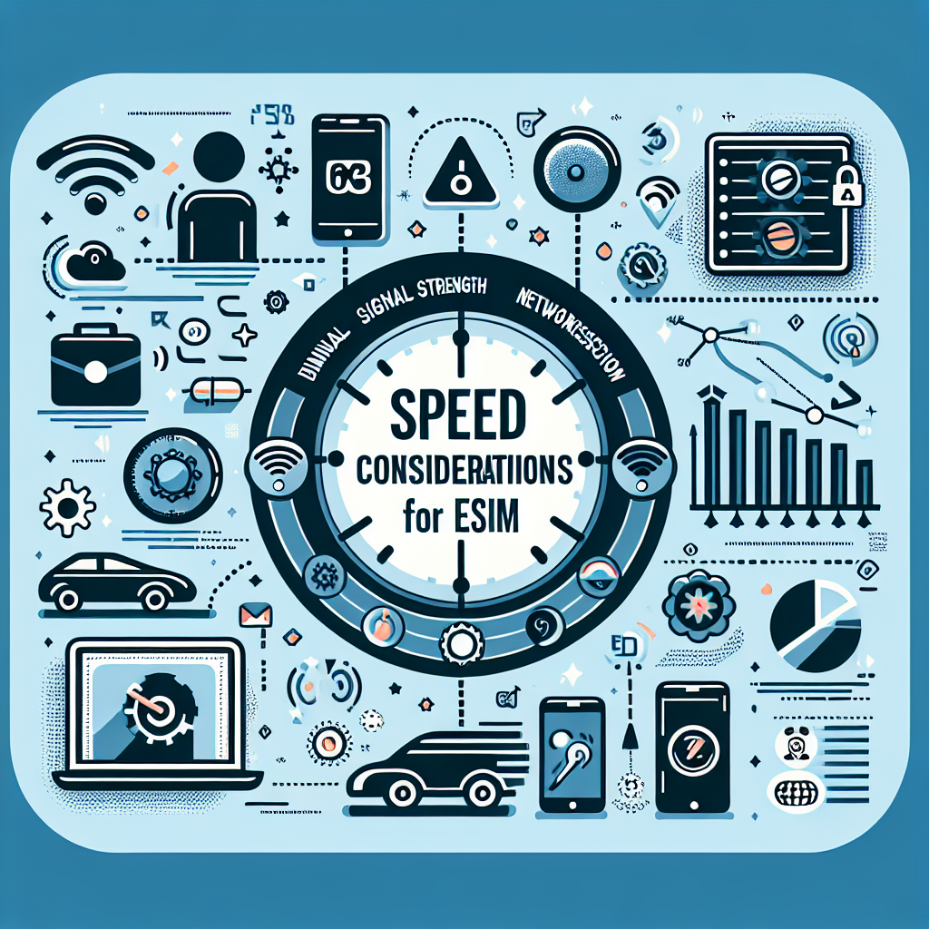 - Speed Considerations for eSIM Users