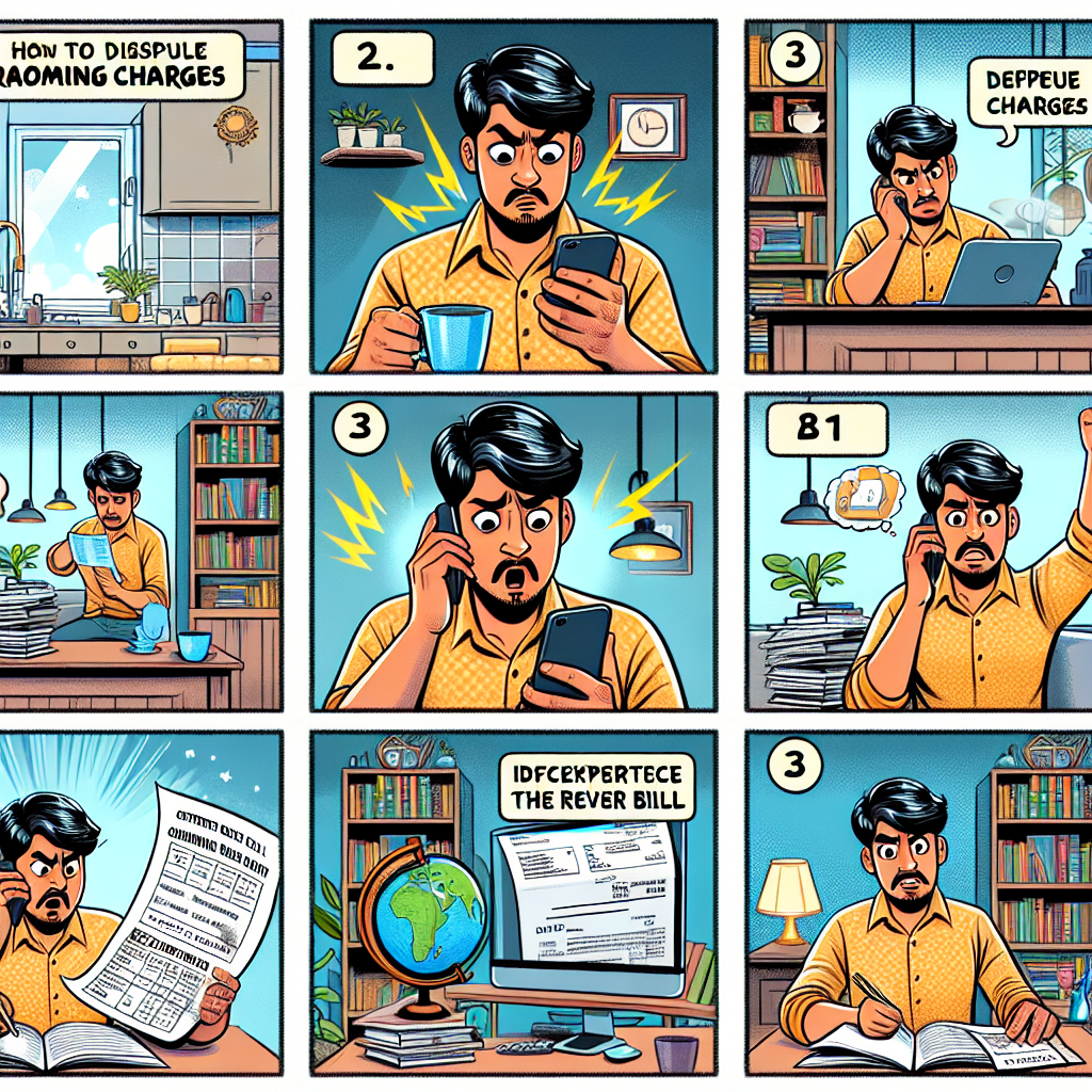 - Steps to Dispute Roaming Charges Effectively