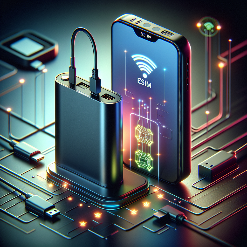 - Integrating Power Banks with eSIM Hotspots