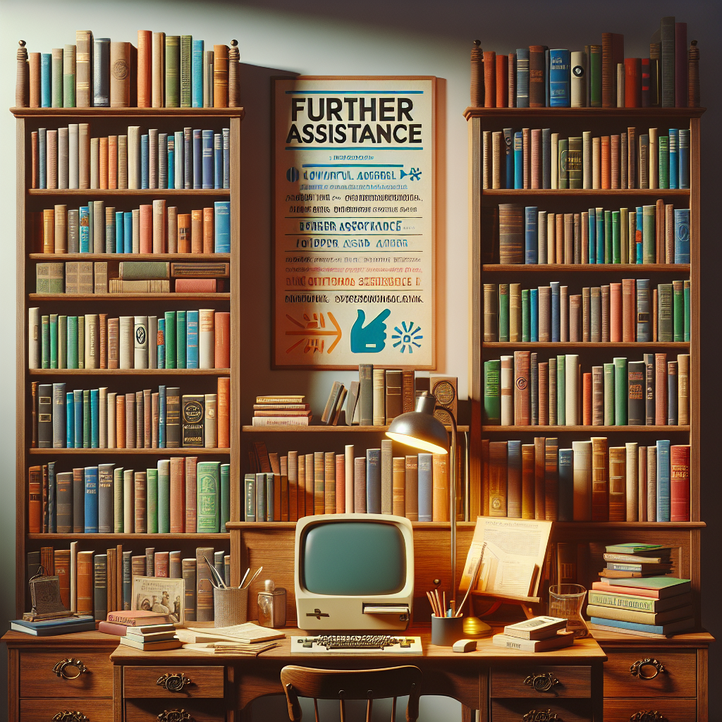 Resources for Further Assistance