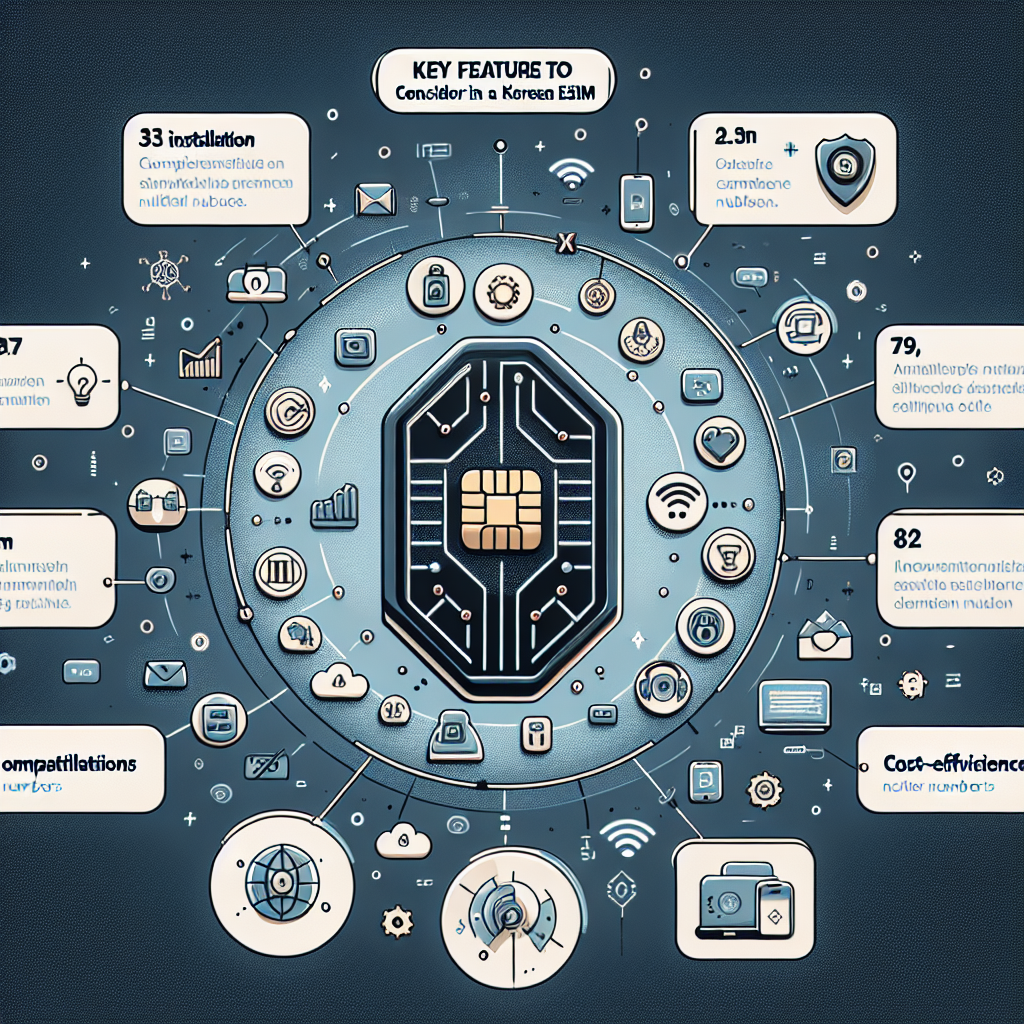 - Key Features to Consider in a Korea eSIM