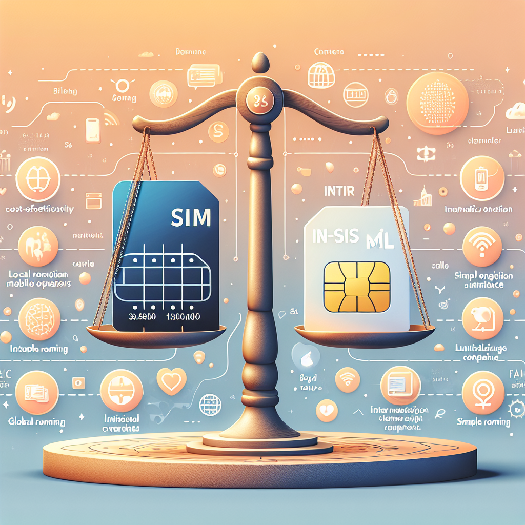 - Comparing Local vs. International eSIM Options