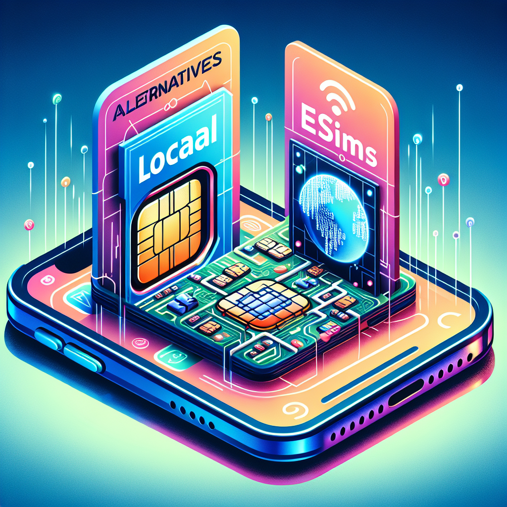 - Alternatives to Roaming: Local SIM Cards and eSIMs