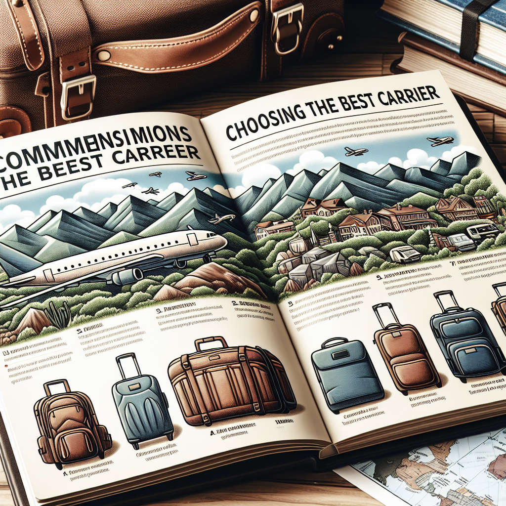 - Recommendations for Travelers: Choosing the Best Carrier