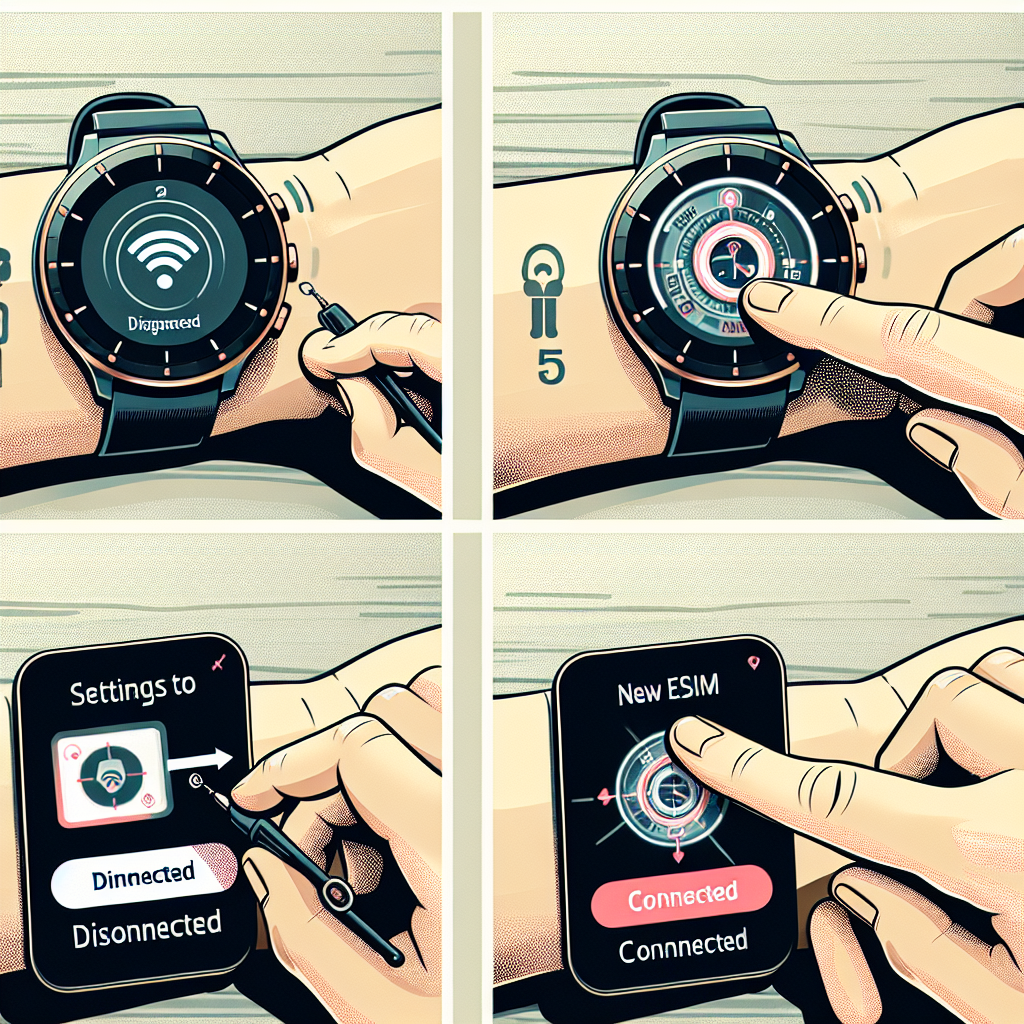 Reconnecting Your Apple Watch to a New eSIM