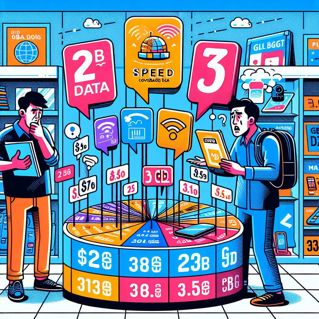 - Comparing Data Plans for a 3-Day Trip