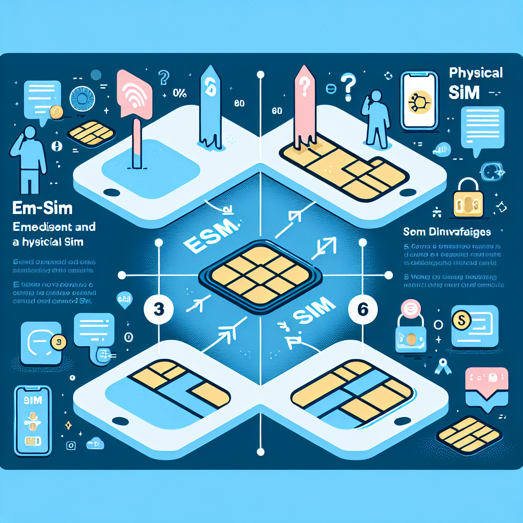 - How to Choose Between eSIM and Physical SIM