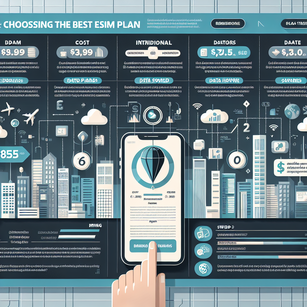 - How to Choose the Best eSIM Plan for Your Needs