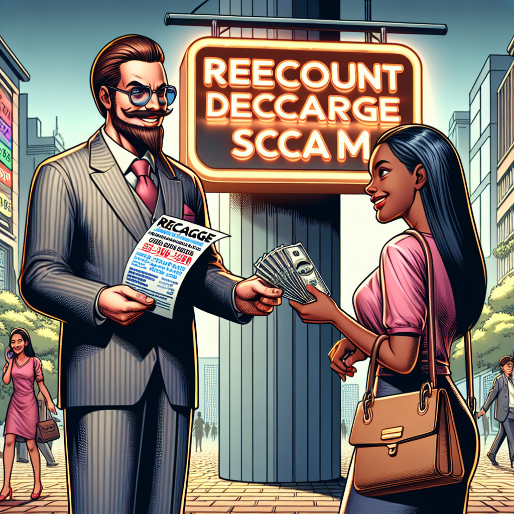 How the Recharge Discount Scam Operates