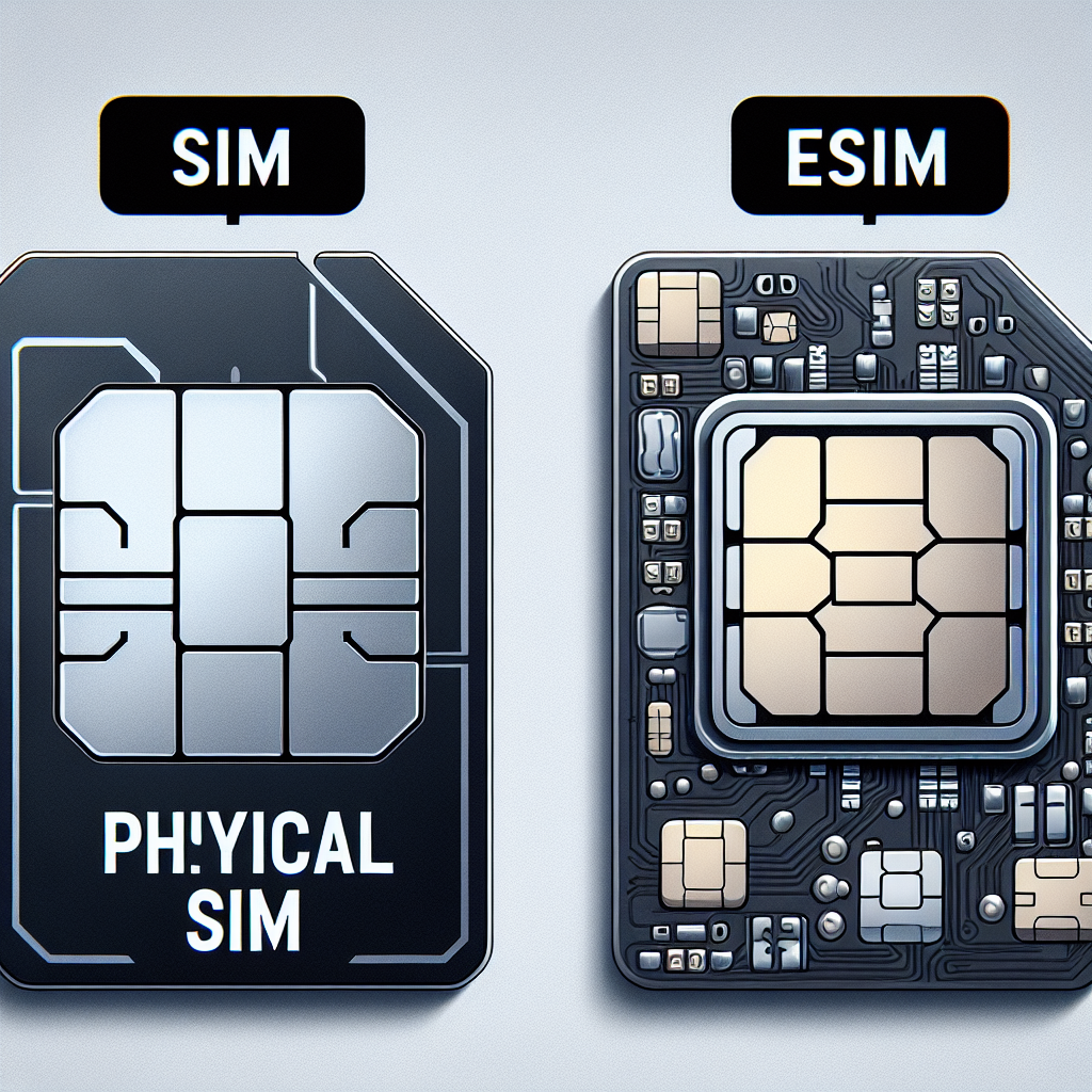 Comparing eSIM and Traditional SIM Cards