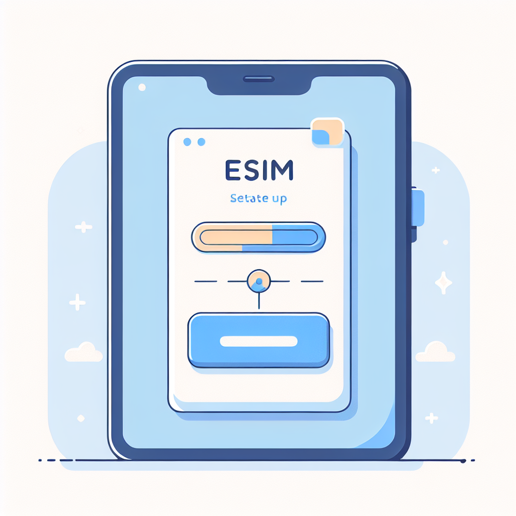 - Using Mobile Data for eSIM Setup
