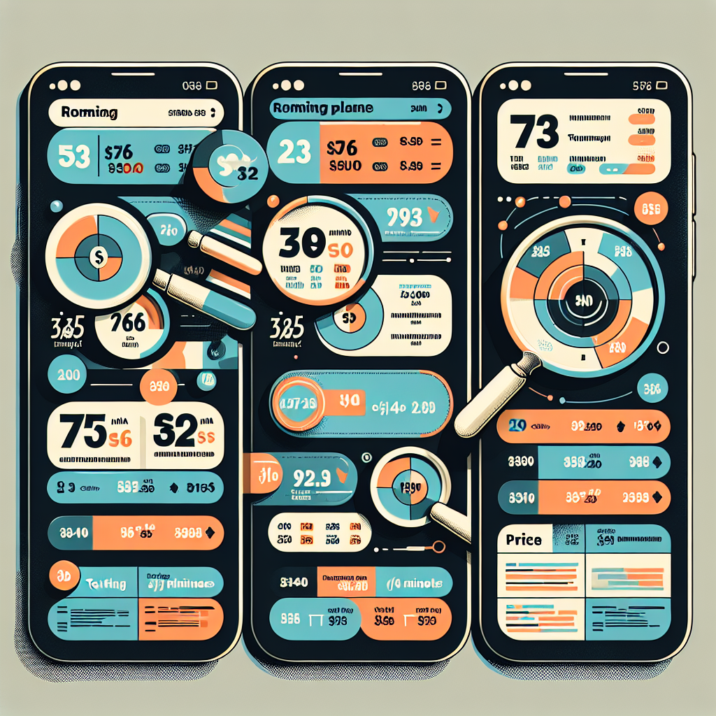 Comparing Roaming Plans and Packages