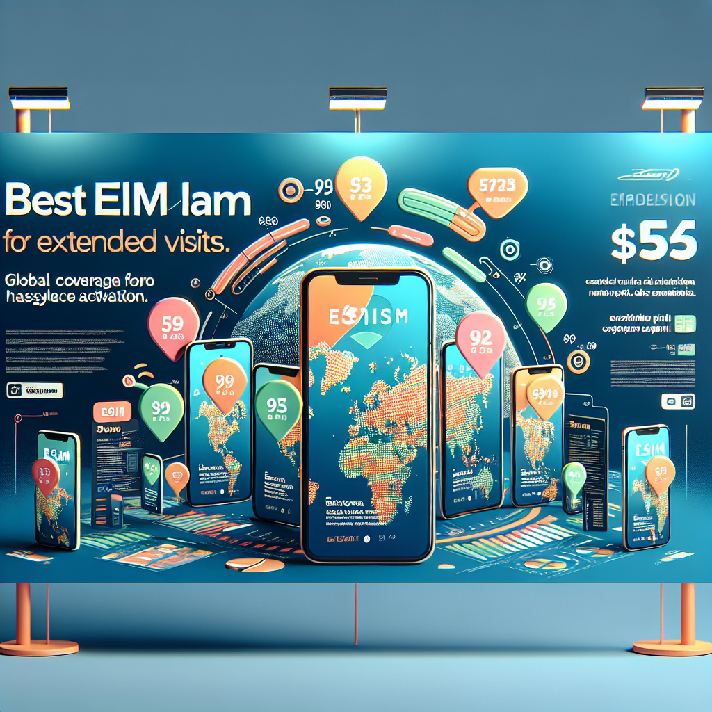 - Best eSIM Plans for Extended Visits