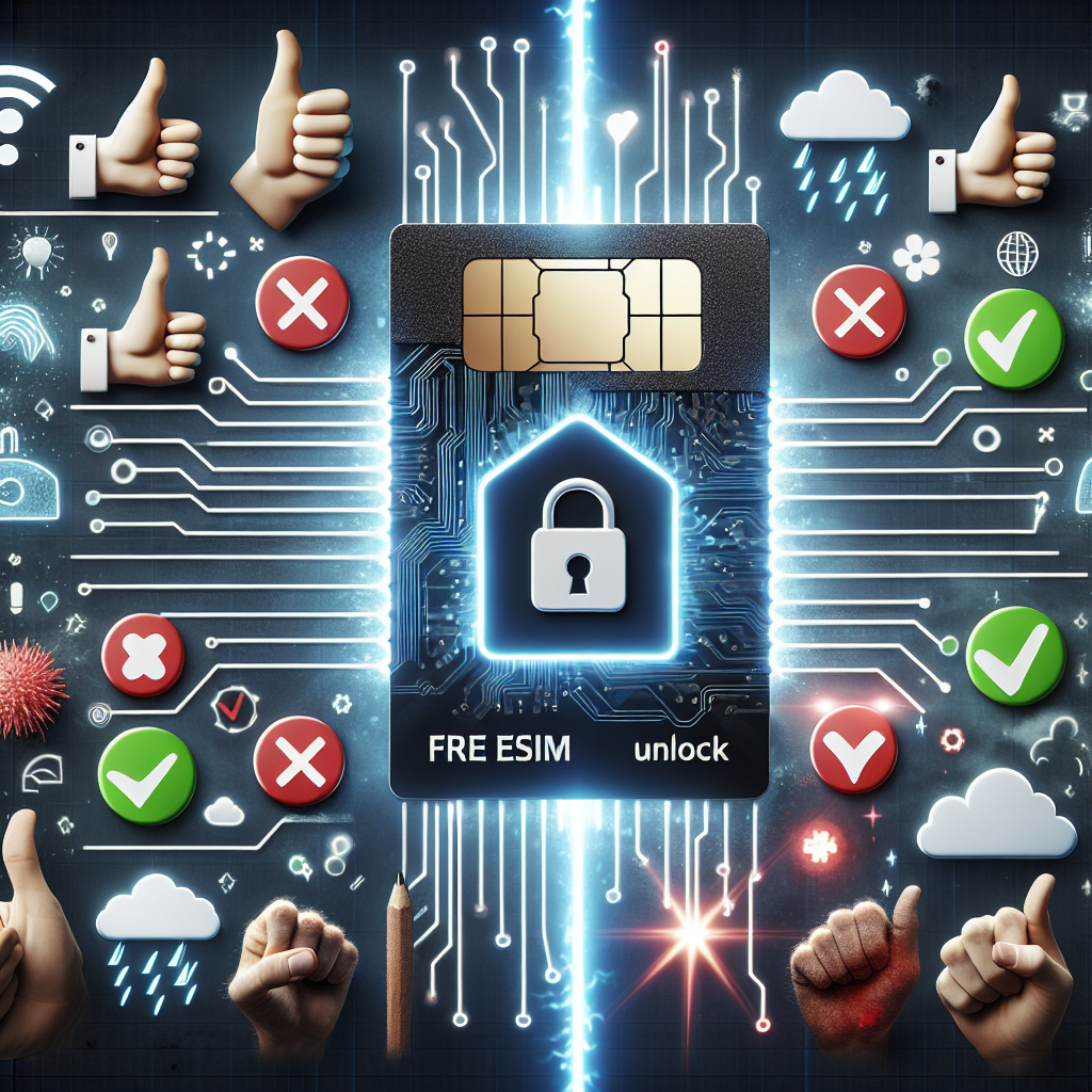 - Free eSIM Unlock: Pros and Cons