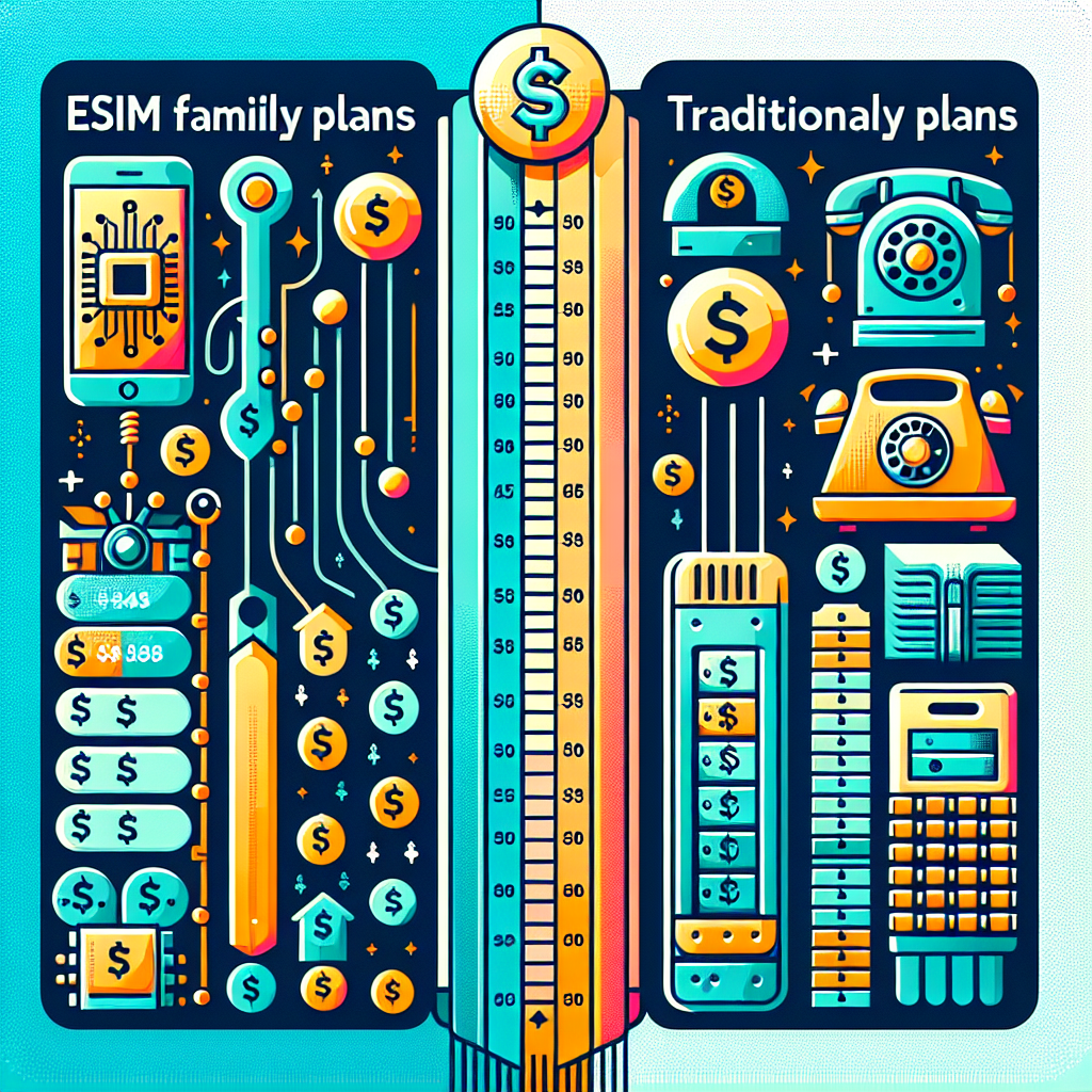 - Cost Comparison: eSIM Family Plans vs. Traditional Plans