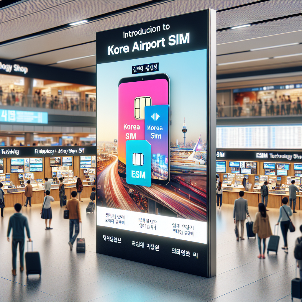Korea Airport SIM vs Korea eSIM: Setup Time Comparison (Incheon/Gimpo) Korea Airport SIM vs Korea eSIM: Setup Time Comparison (Incheon/Gimpo)